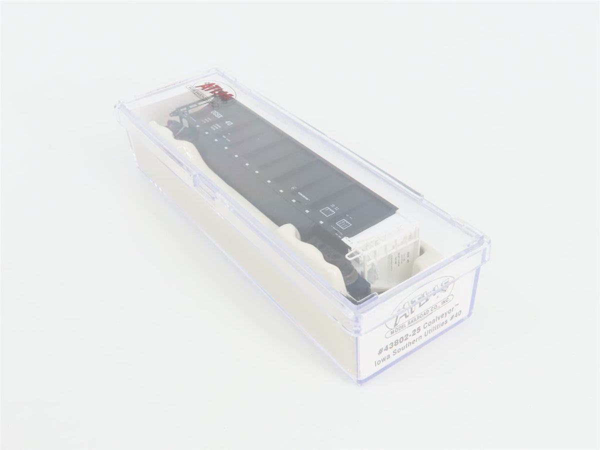 N Scale Atlas 43802-25 OGSX Iowa Southern Utilities Coalveyor #40 w/ Load