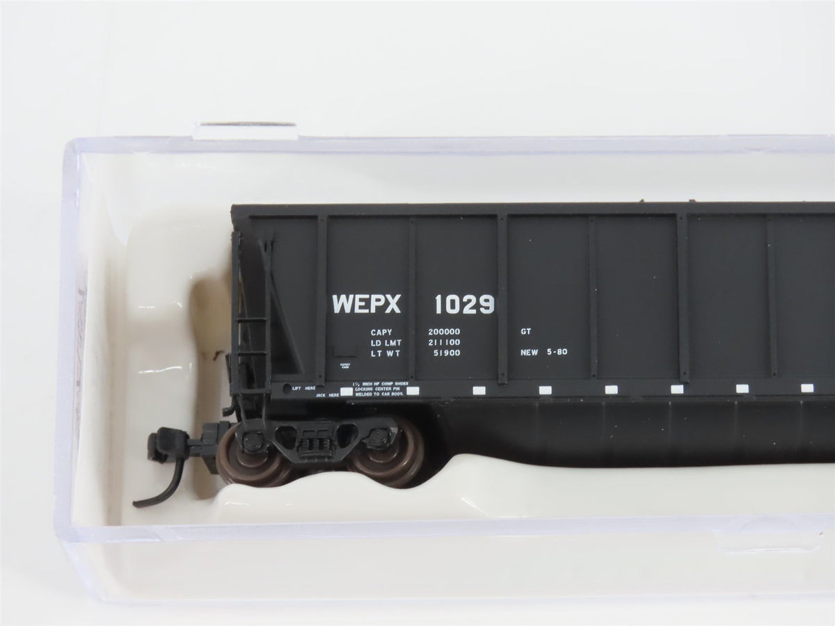 N Scale Atlas 43807-36 WEPX Wisconsin Electric Power Co. Coalveyor #1029 w/ Load
