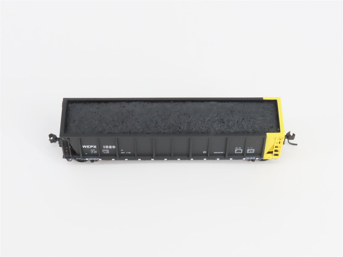 N Scale Atlas 43807-36 WEPX Wisconsin Electric Power Co. Coalveyor #1029 w/ Load