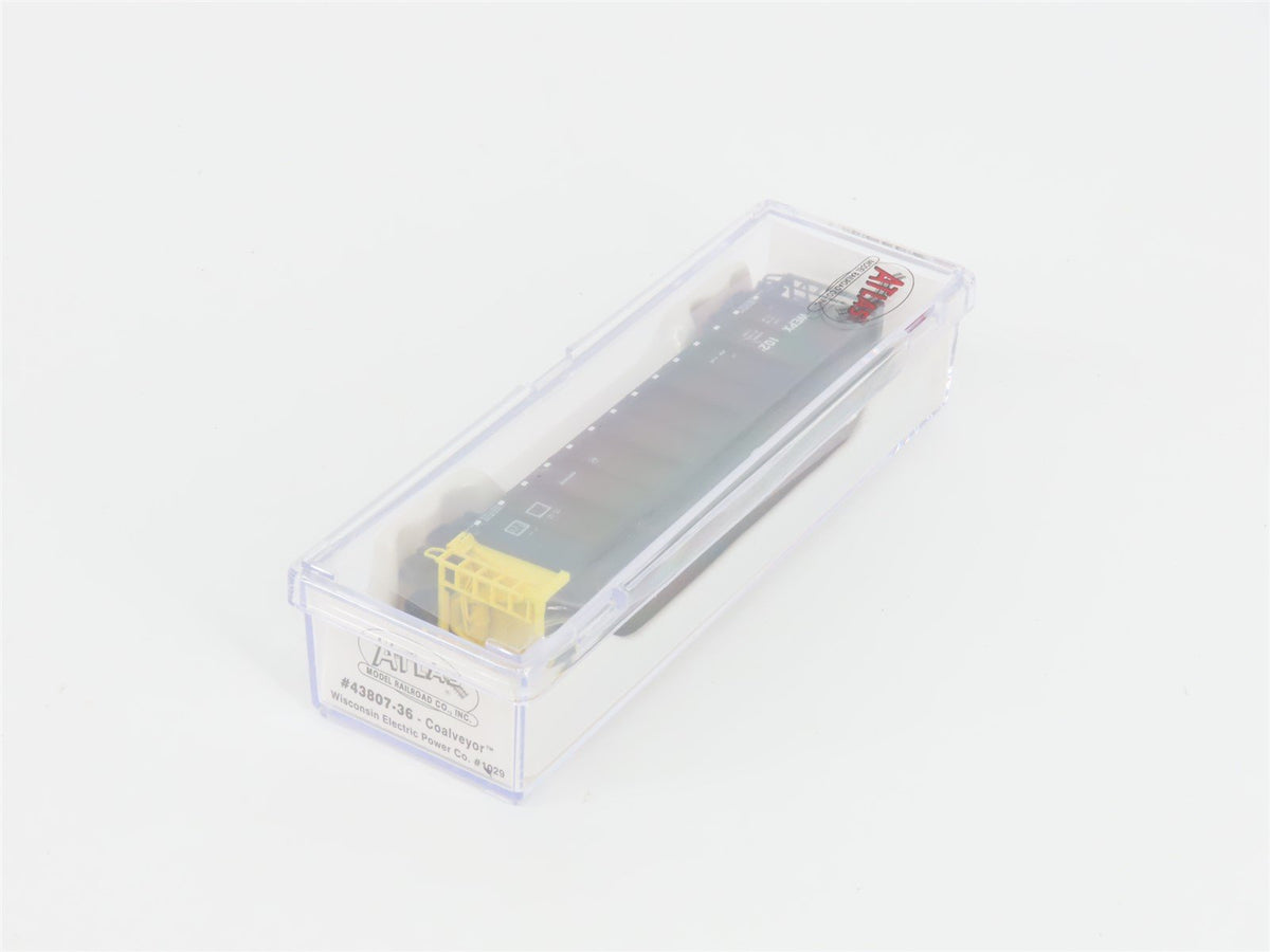 N Scale Atlas 43807-36 WEPX Wisconsin Electric Power Co. Coalveyor #1029 w/ Load