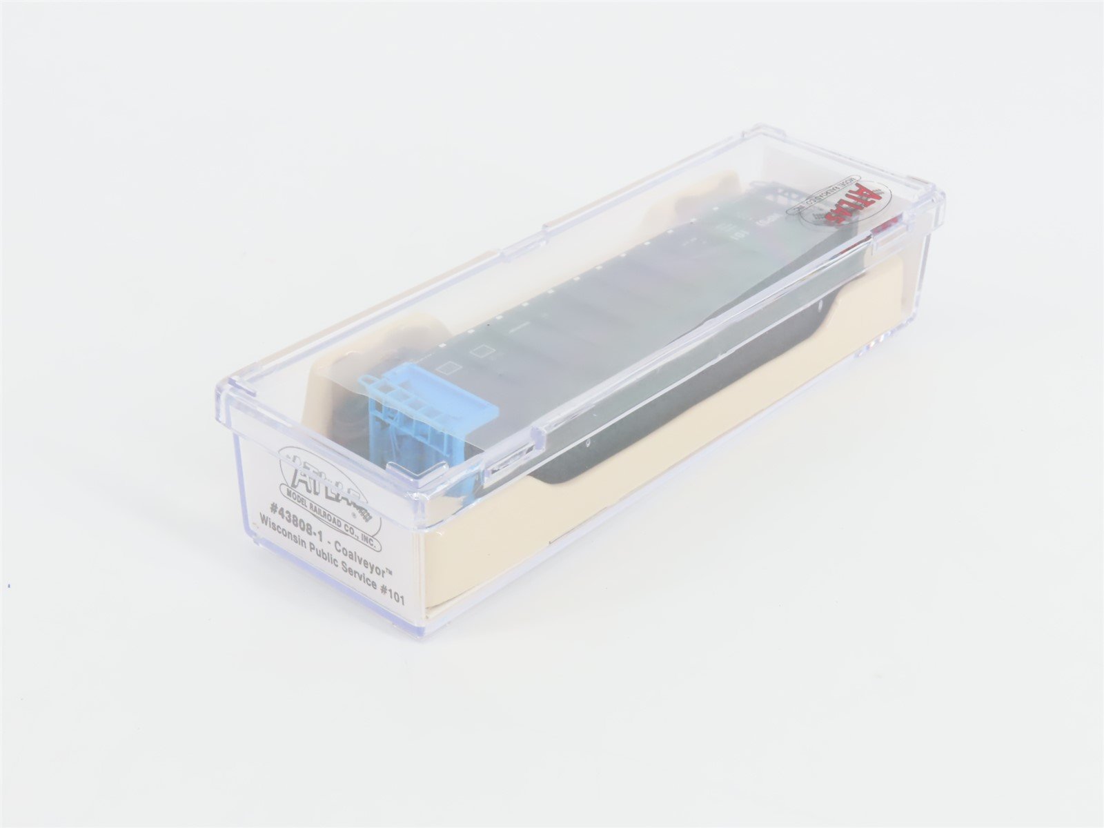 N Scale Atlas 43808-1 WPSX Wisconsin Public Service Coalveyor #101 w/ Load