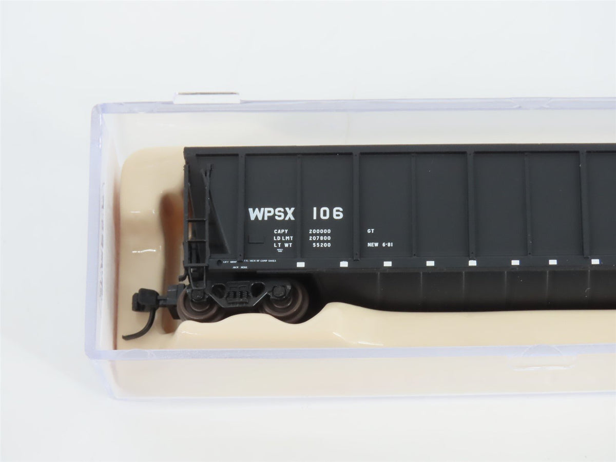 N Scale Atlas 43808-2 WPSX Wisconsin Public Service Coalveyor #106 w/ Load