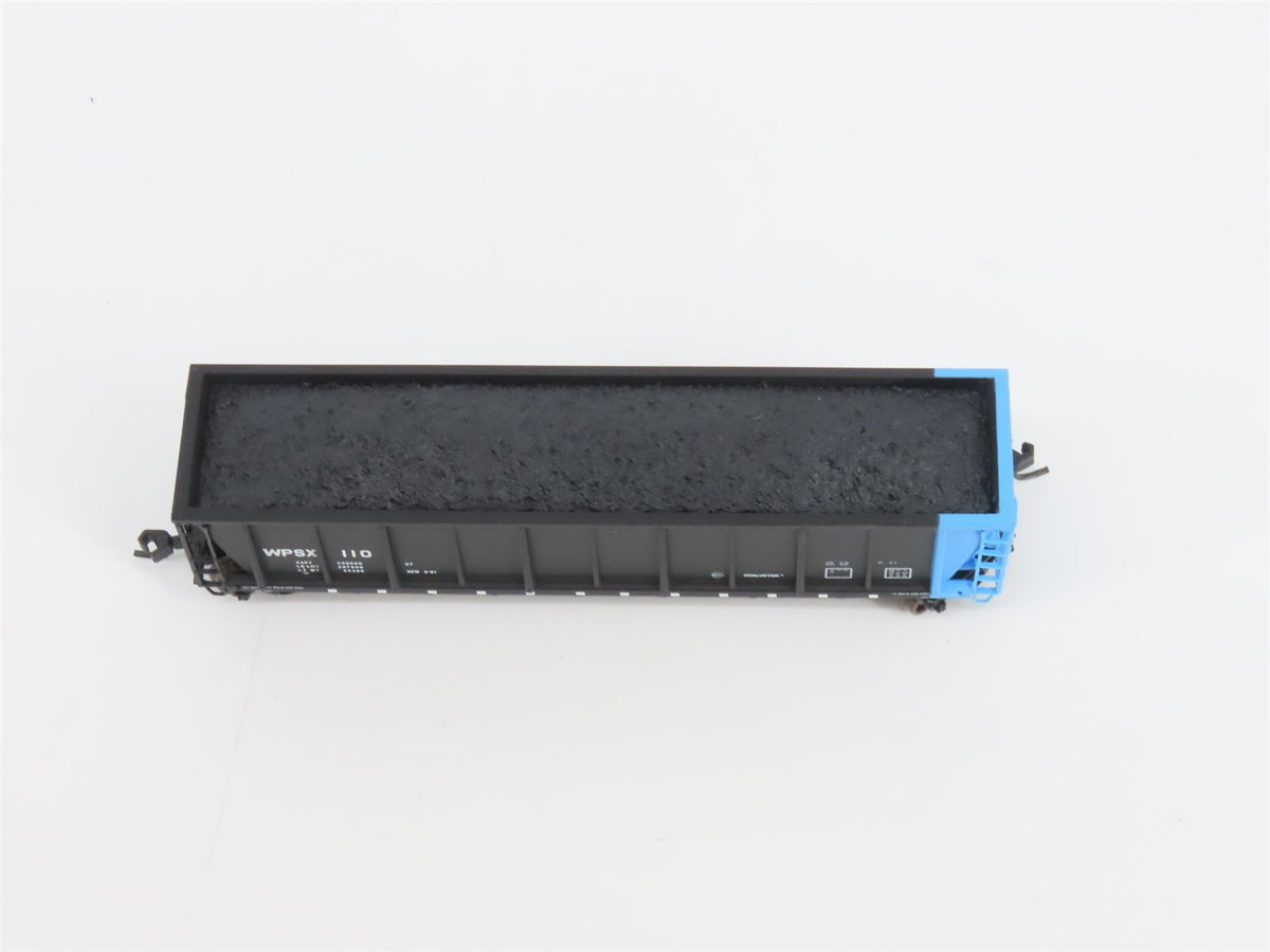 N Scale Atlas 43808-3 WPSX Wisconsin Public Service Coalveyor #110 w/ Load