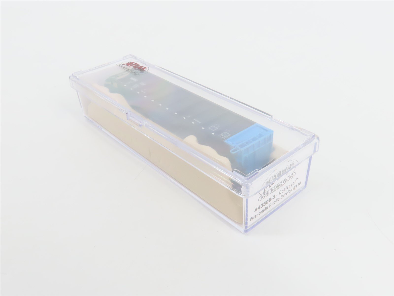 N Scale Atlas 43808-3 WPSX Wisconsin Public Service Coalveyor #110 w/ Load