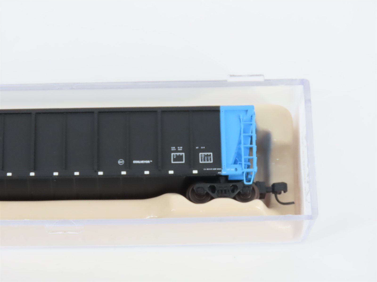 N Scale Atlas 43808-4 WPSX Wisconsin Public Service Coalveyor #112 w/ Load