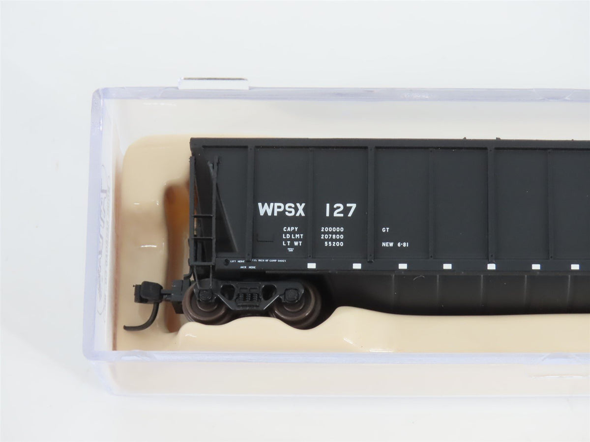 N Scale Atlas 43808-5 WPSX Wisconsin Public Service Coalveyor #127 w/ Load