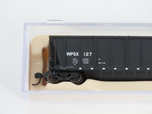 N Scale Atlas 43808-5 WPSX Wisconsin Public Service Coalveyor #127 w/ Load