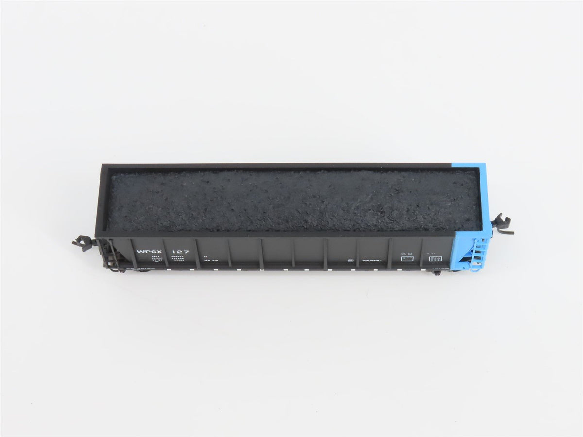 N Scale Atlas 43808-5 WPSX Wisconsin Public Service Coalveyor #127 w/ Load