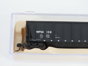 N Scale Atlas 43808-6 WPSX Wisconsin Public Service Coalveyor #136 w/ Load