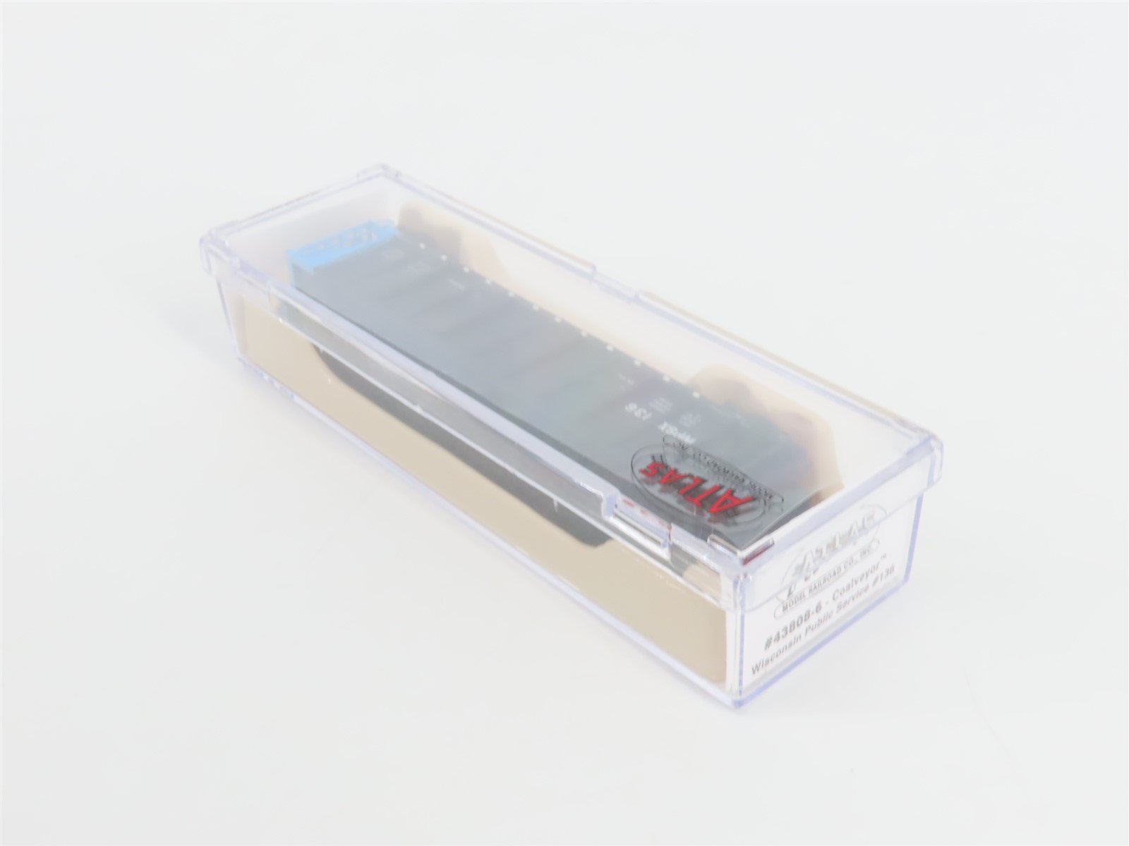 N Scale Atlas 43808-6 WPSX Wisconsin Public Service Coalveyor #136 w/ Load