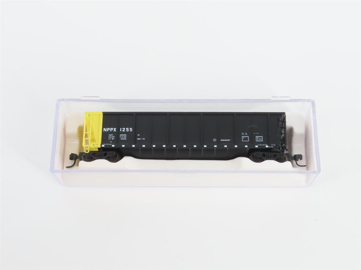 N Scale Atlas 43801-3 NPPX Nebraska Public Power Coalveyor #1255 w/ Load