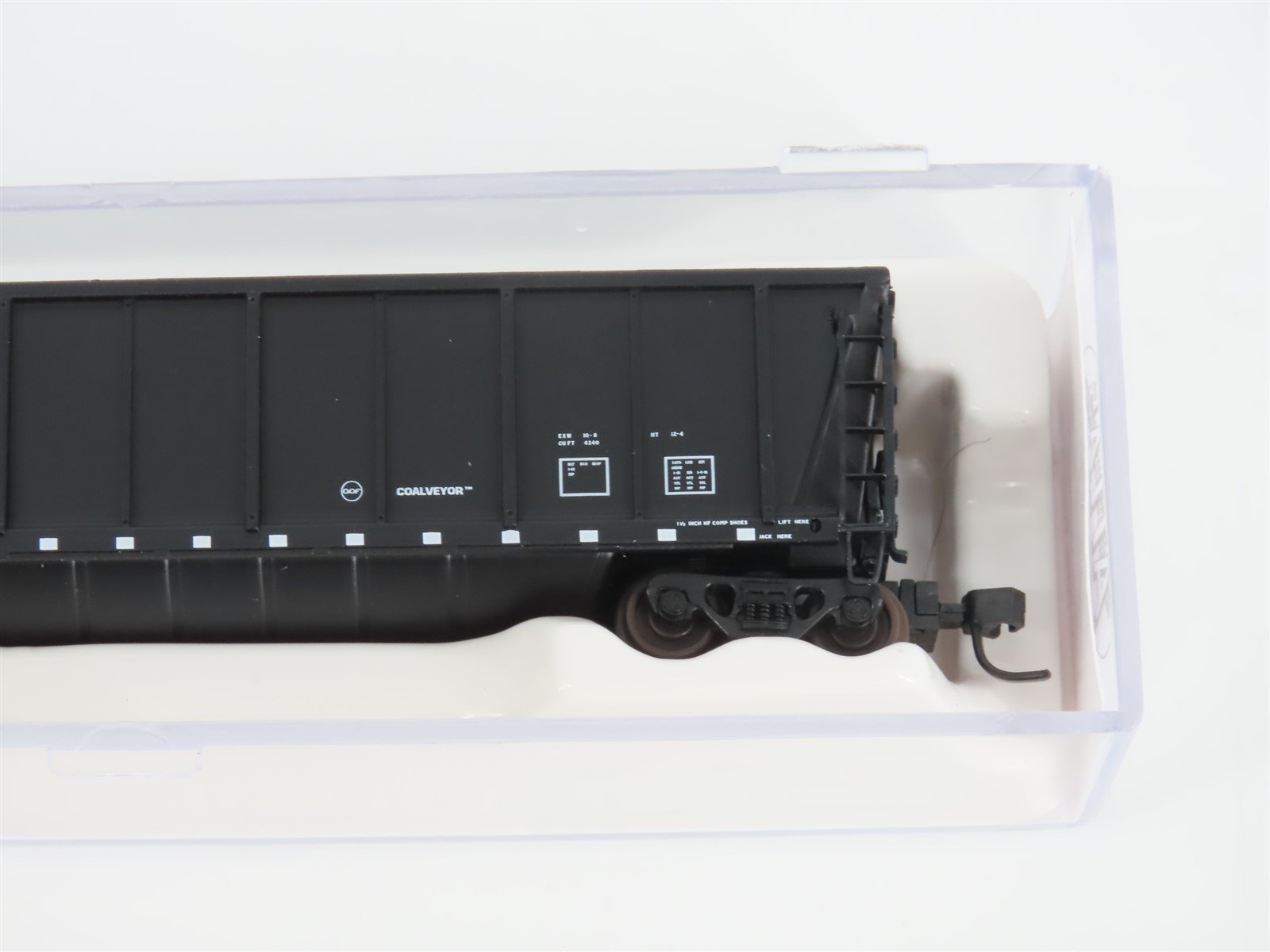 N Scale Atlas 43801-3 NPPX Nebraska Public Power Coalveyor #1255 w/ Load
