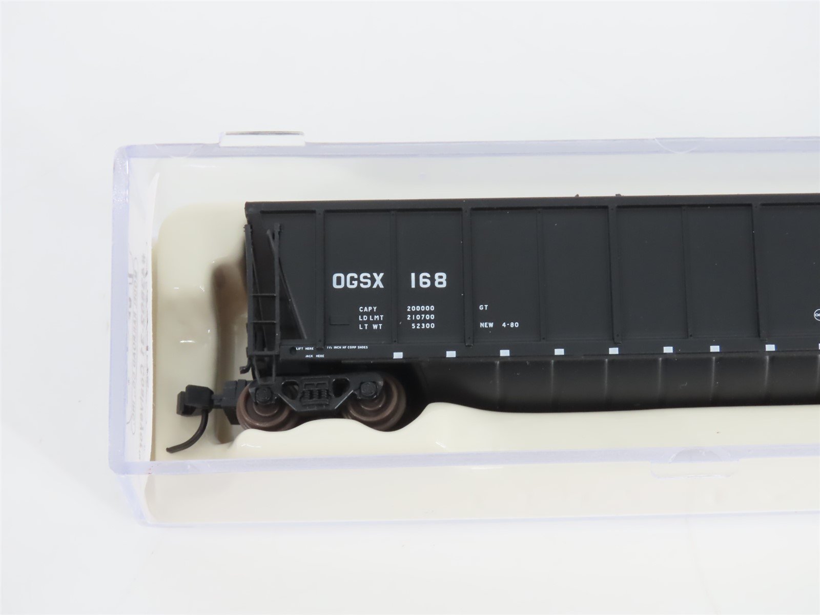 N Scale Atlas 43802-31 OGSX Iowa Southern Utilities Coalveyor #168 w/ Load