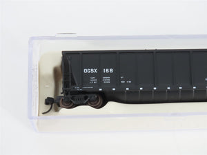N Scale Atlas 43802-31 OGSX Iowa Southern Utilities Coalveyor #168 w/ Load