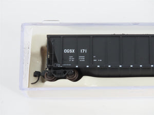 N Scale Atlas 43802-32 OGSX Iowa Southern Utilities Coalveyor #171 w/ Load
