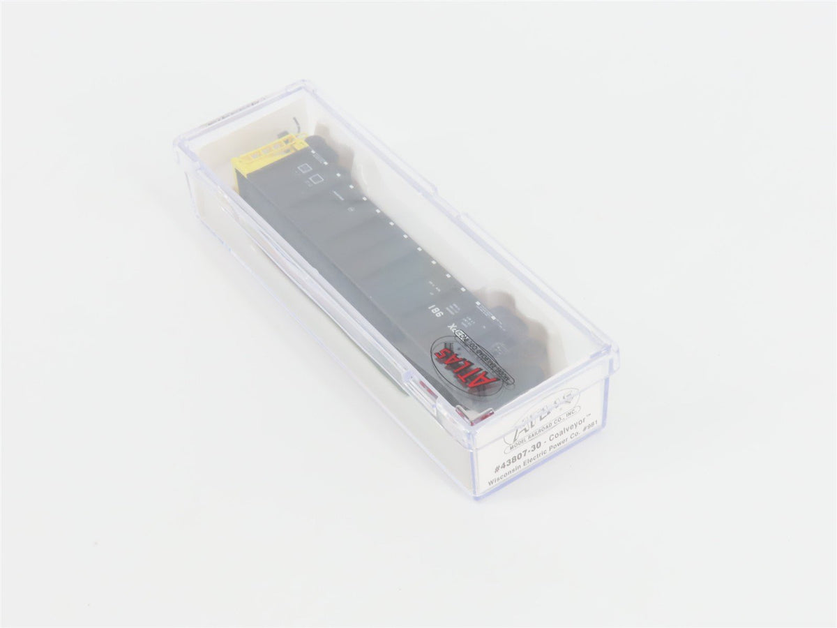 N Scale Atlas 43807-30 WEPX Wisconsin Electric Power Co. Coalveyor #981 w/ Load