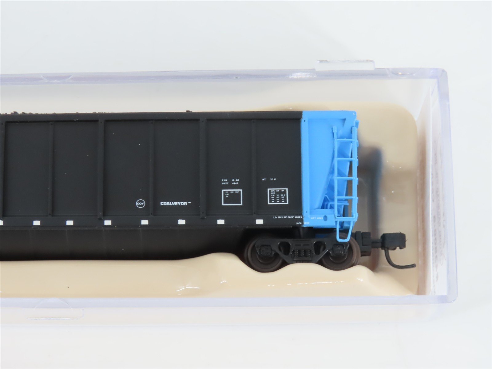 N Scale Atlas 43808-8 WPSX Wisconsin Public Service Coalveyor #155 w/ Load