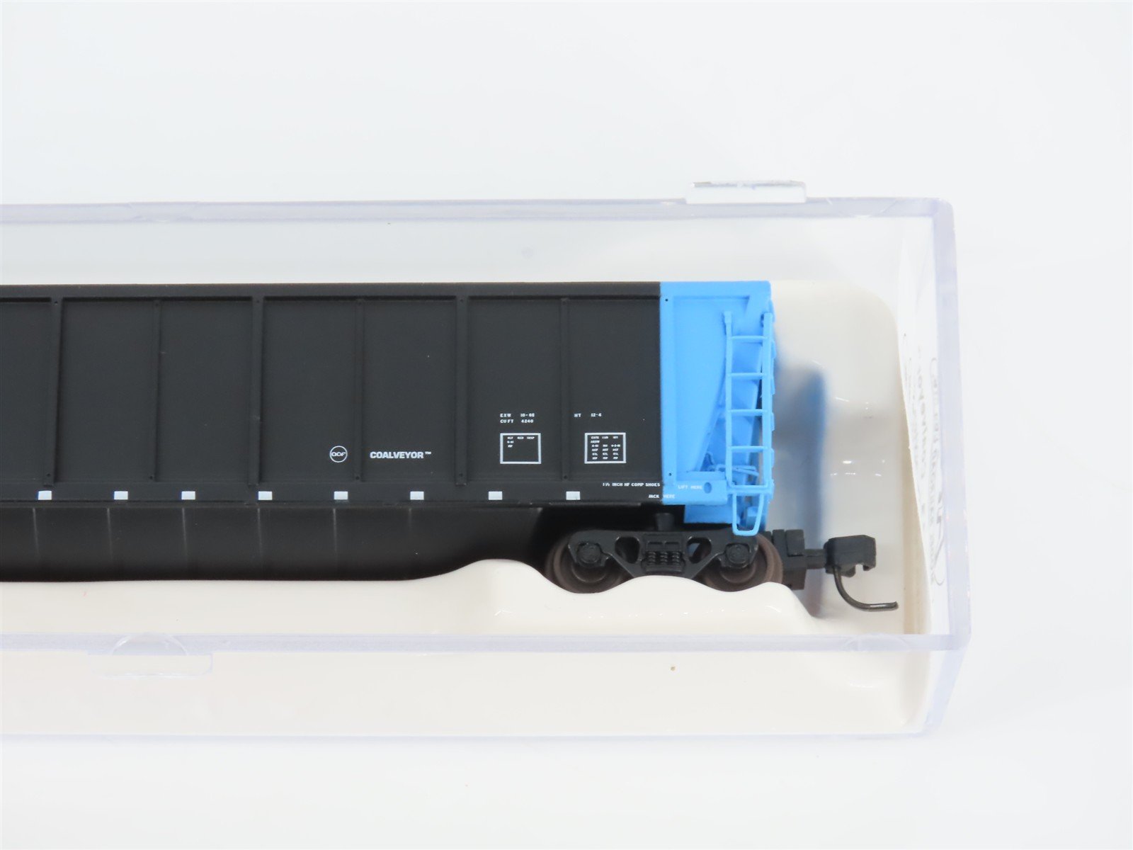 N Scale Atlas 43808-13 WPSX Wisconsin Public Service Coalveyor #102 w/ Load