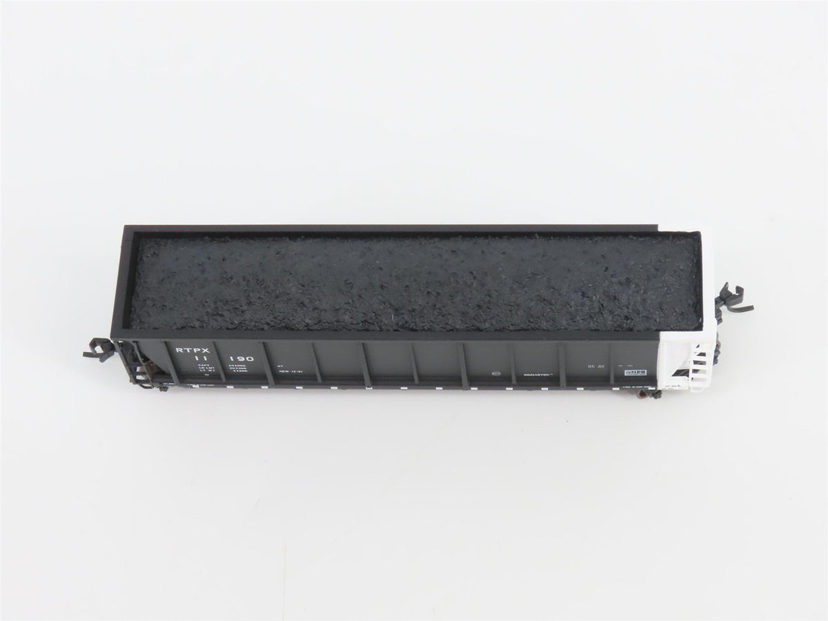 N Scale Atlas 43803-14 RTPX Wheelabrator Coal Services Coalveyor #11190 w/ Load