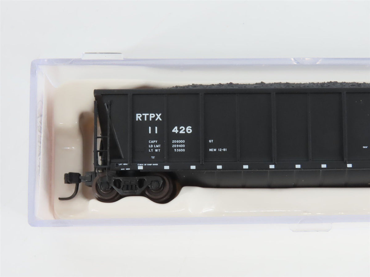 N Scale Atlas 43803-11 RTPX Wheelabrator Coal Services Coalveyor #11426 w/ Load