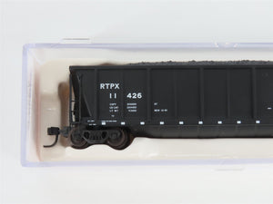 N Scale Atlas 43803-11 RTPX Wheelabrator Coal Services Coalveyor #11426 w/ Load