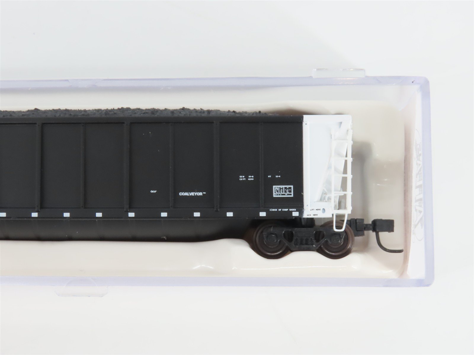 N Scale Atlas 43803-11 RTPX Wheelabrator Coal Services Coalveyor #11426 w/ Load