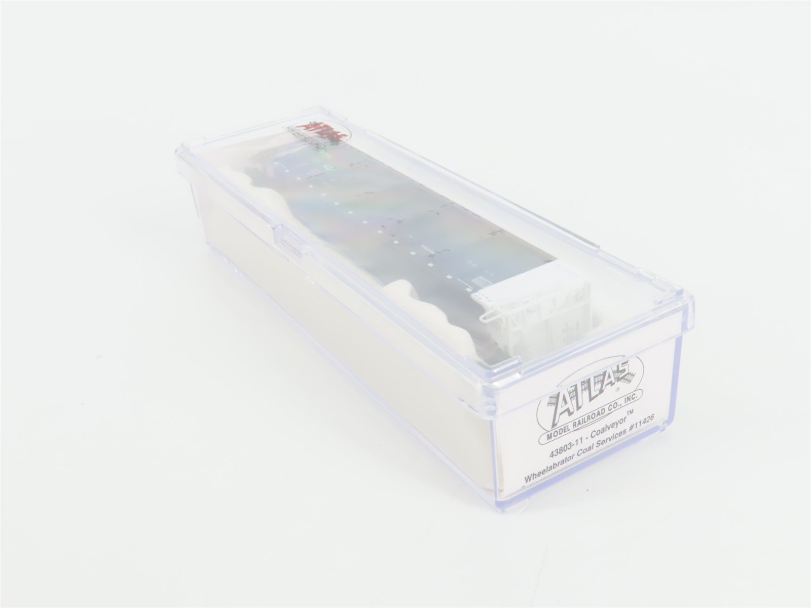 N Scale Atlas 43803-11 RTPX Wheelabrator Coal Services Coalveyor #11426 w/ Load