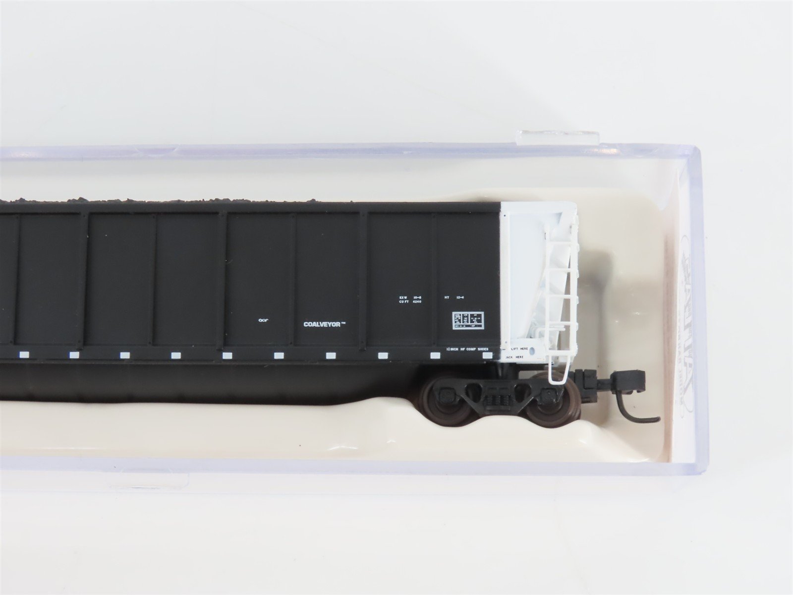 N Scale Atlas 43803-12 RTPX Wheelabrator Coal Services Coalveyor #11484 w/ Load