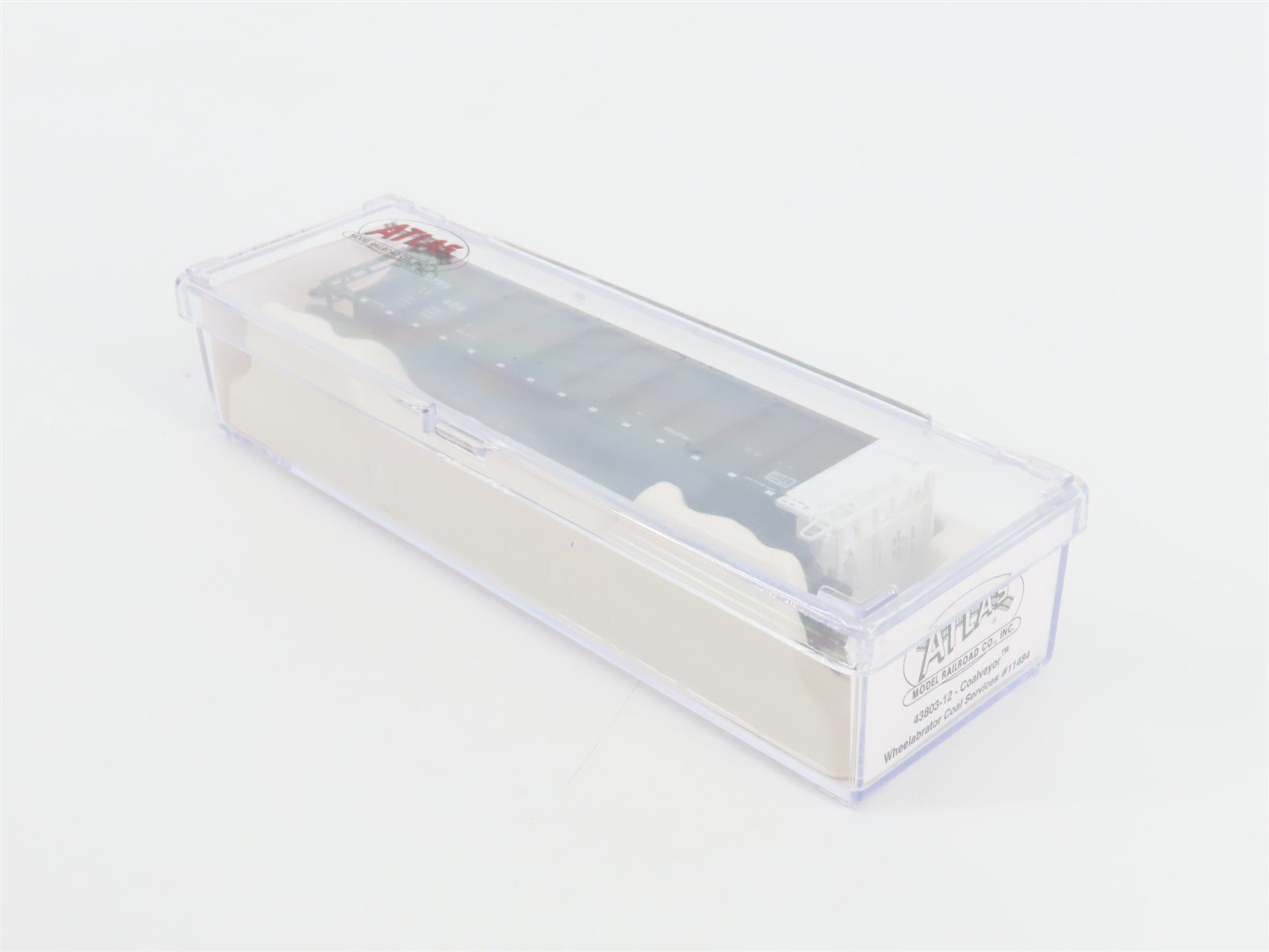 N Scale Atlas 43803-12 RTPX Wheelabrator Coal Services Coalveyor #11484 w/ Load