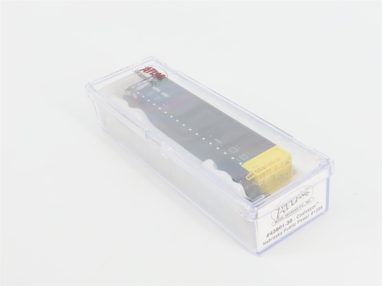 N Scale Atlas 43801-30 NPPX Nebraska Public Power Coalveyor #1289 w/ Load