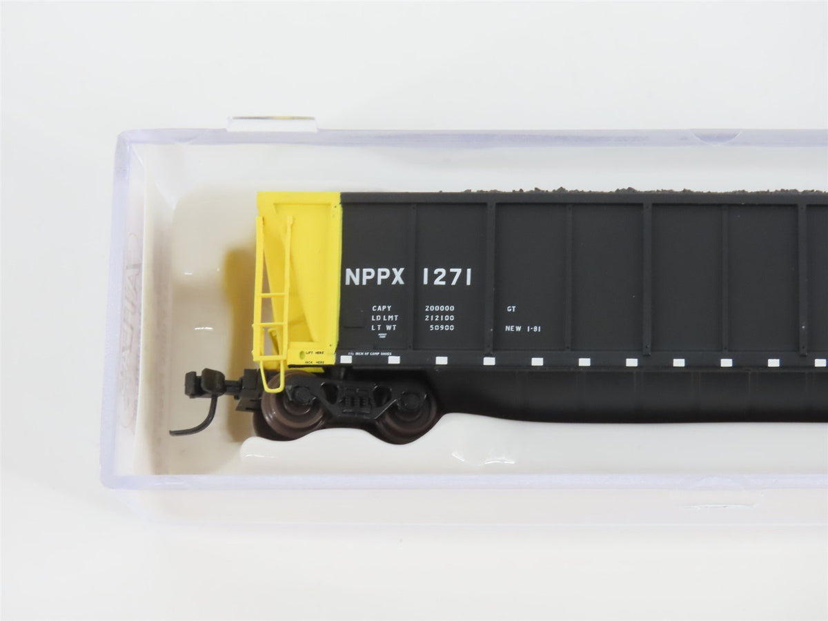 N Scale Atlas 43801-27 NPPX Nebraska Public Power Coalveyor #1271 w/ Load