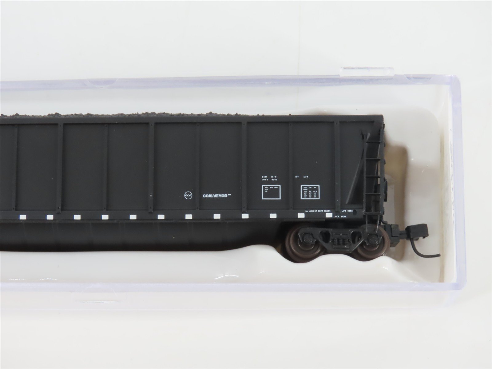 N Scale Atlas 43801-27 NPPX Nebraska Public Power Coalveyor #1271 w/ Load