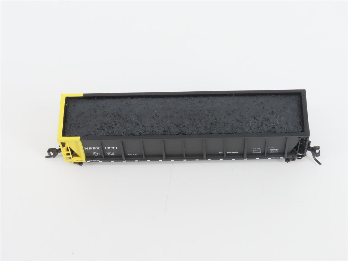 N Scale Atlas 43801-27 NPPX Nebraska Public Power Coalveyor #1271 w/ Load