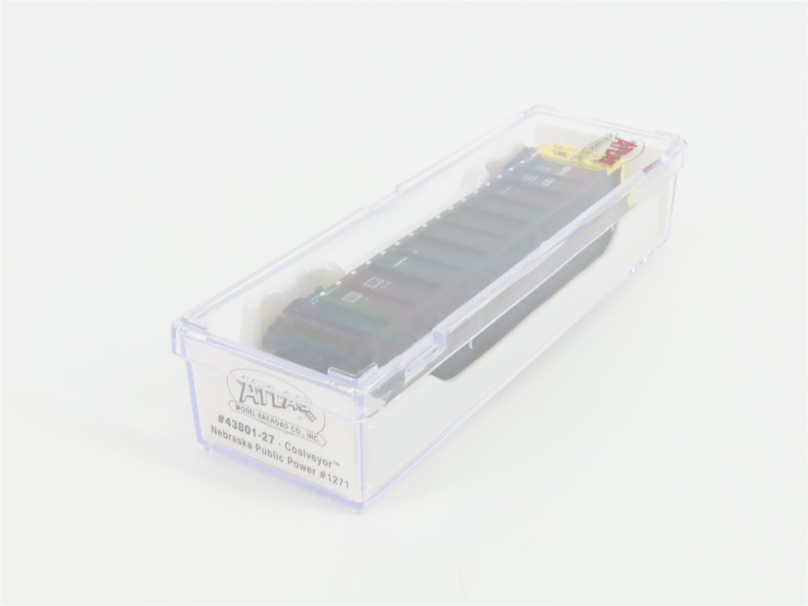 N Scale Atlas 43801-27 NPPX Nebraska Public Power Coalveyor #1271 w/ Load