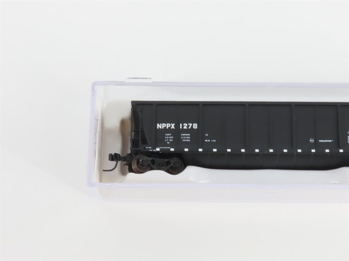 N Scale Atlas 43801-28 NPPX Nebraska Public Power Coalveyor #1278 w/ Load