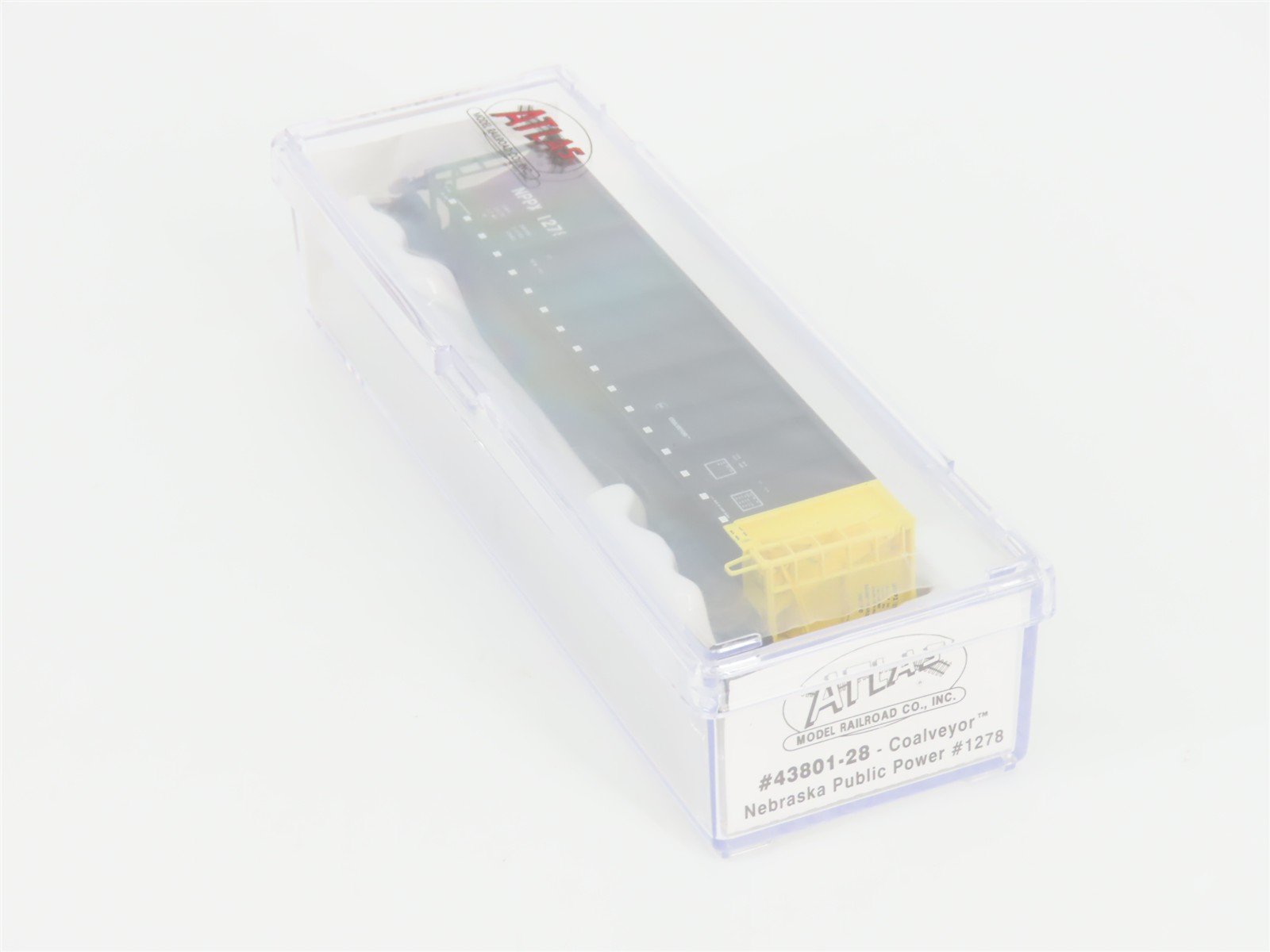 N Scale Atlas 43801-28 NPPX Nebraska Public Power Coalveyor #1278 w/ Load