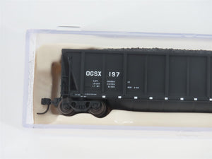 N Scale Atlas 43802-20 OGSX Iowa Southern Utilities Coalveyor #197 w/ Load