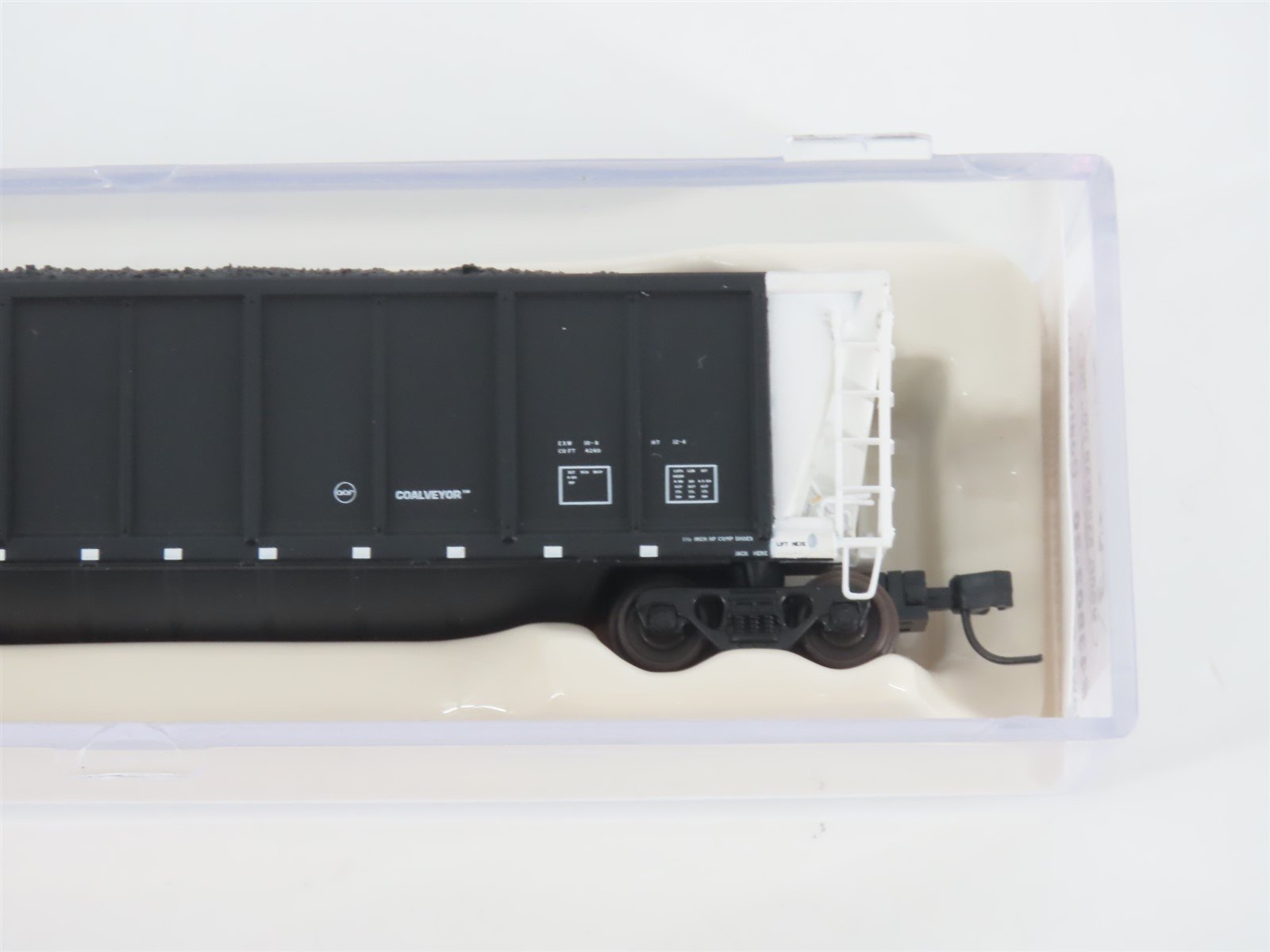 N Scale Atlas 43802-20 OGSX Iowa Southern Utilities Coalveyor #197 w/ Load