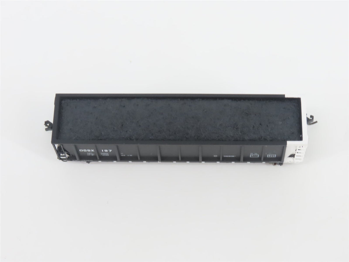 N Scale Atlas 43802-20 OGSX Iowa Southern Utilities Coalveyor #197 w/ Load