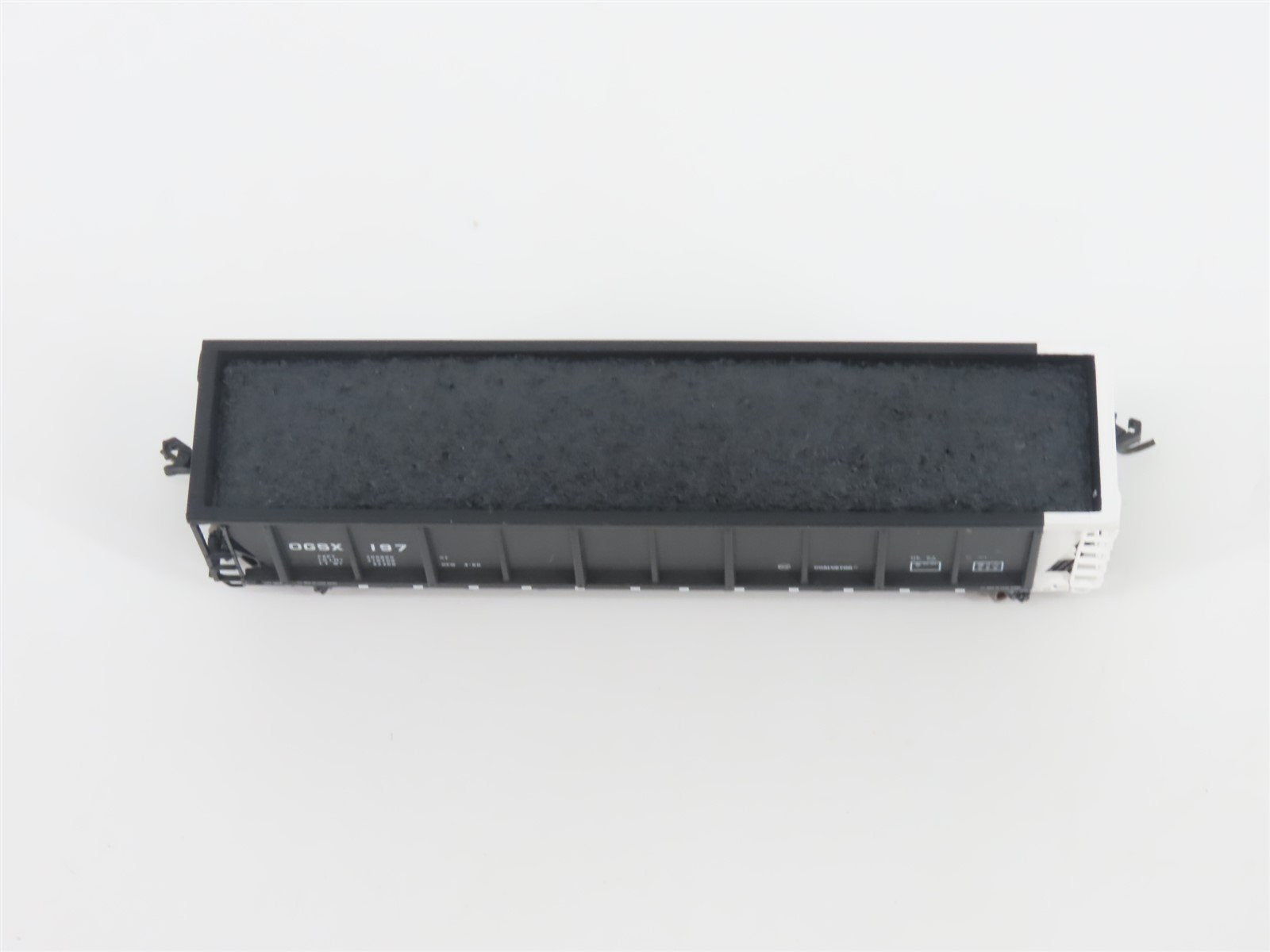 N Scale Atlas 43802-20 OGSX Iowa Southern Utilities Coalveyor #197 w/ Load