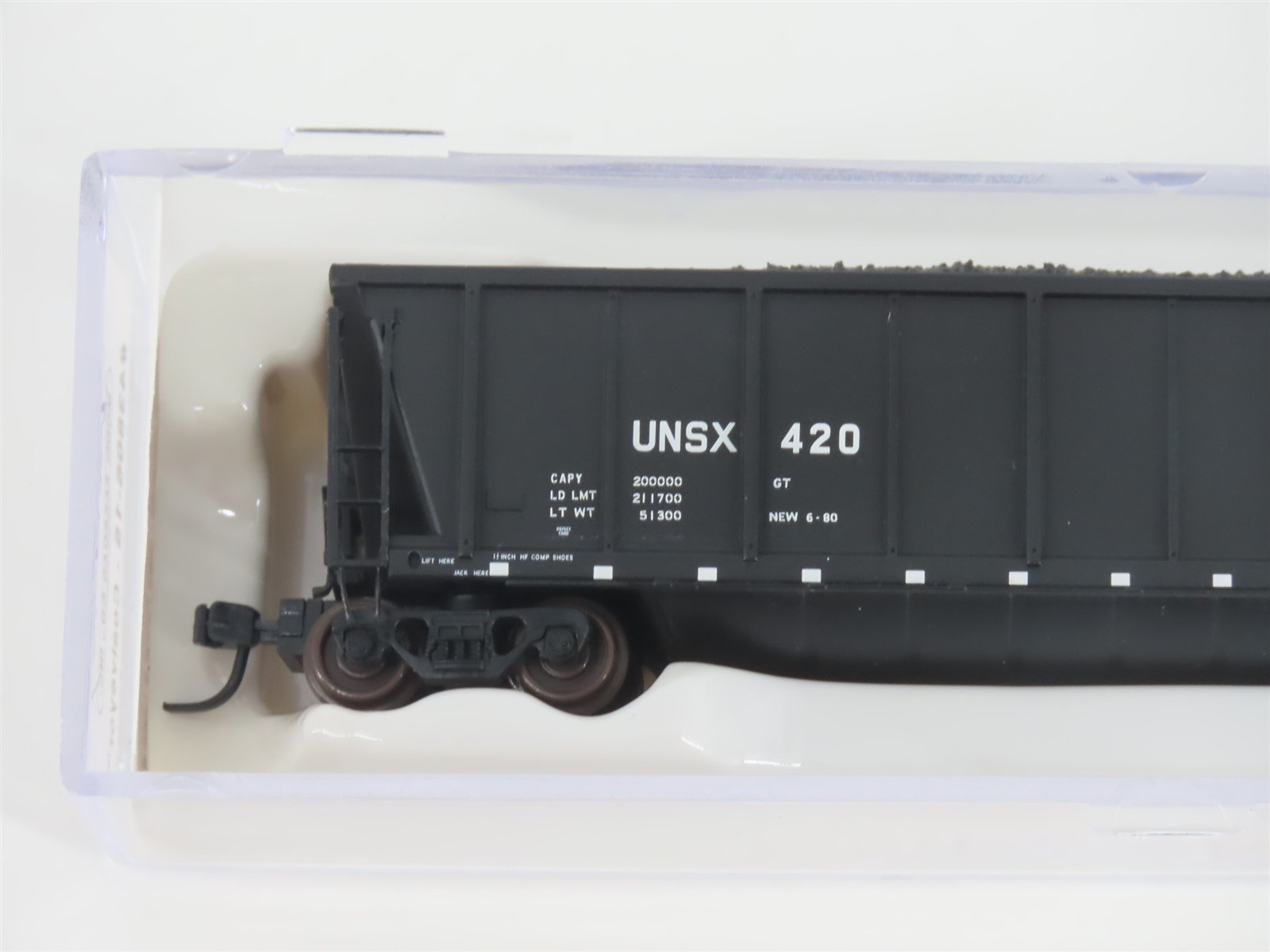 N Scale Atlas 43806-15 UNSX Unitrain Iowa Power & Light Coalveyor #420 w/ Load