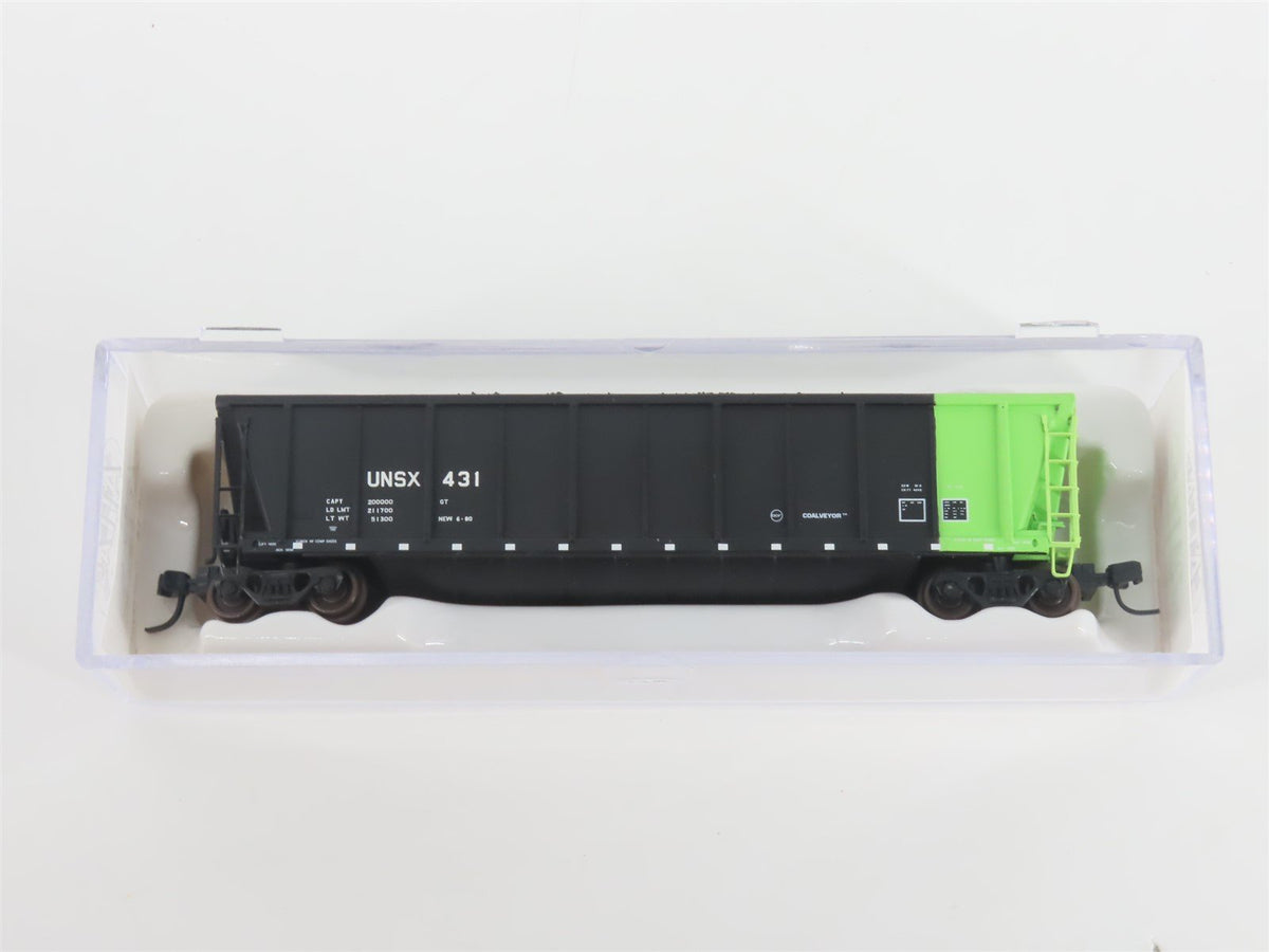 N Scale Atlas 43806-16 UNSX Unitrain Iowa Power &amp; Light Coalveyor #431 w/ Load