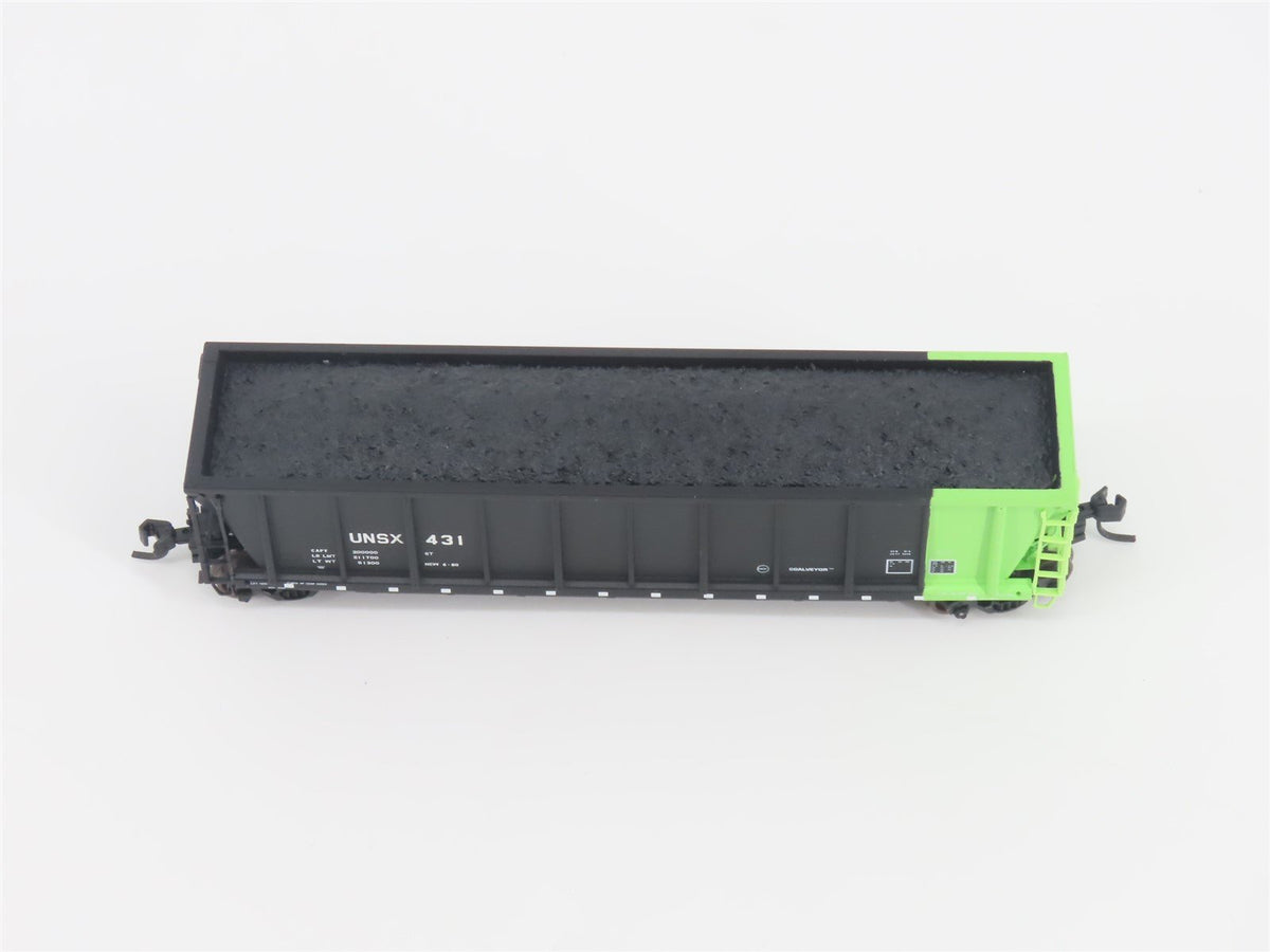 N Scale Atlas 43806-16 UNSX Unitrain Iowa Power &amp; Light Coalveyor #431 w/ Load