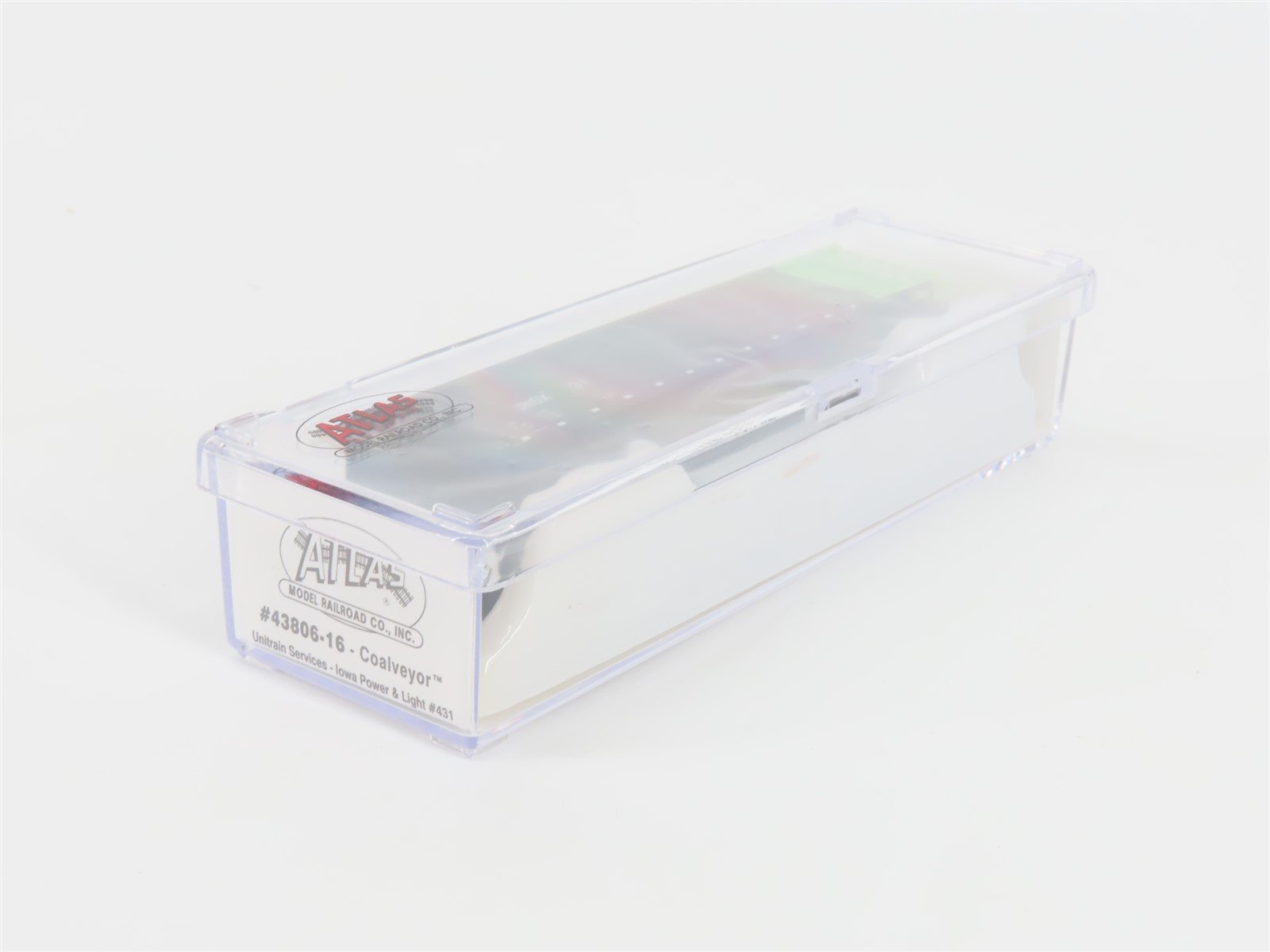 N Scale Atlas 43806-16 UNSX Unitrain Iowa Power & Light Coalveyor #431 w/ Load