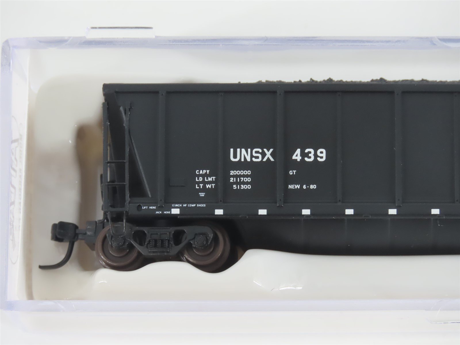 N Scale Atlas 43806-17 UNSX Unitrain Iowa Power & Light Coalveyor #439 w/ Load