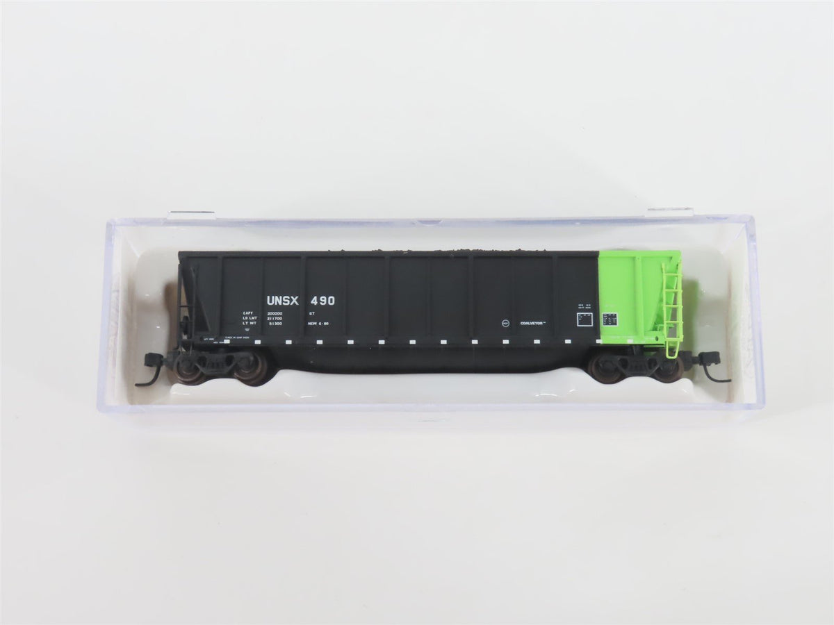 N Scale Atlas 43806-23 UNSX Unitrain Iowa Power &amp; Light Coalveyor #490 w/ Load