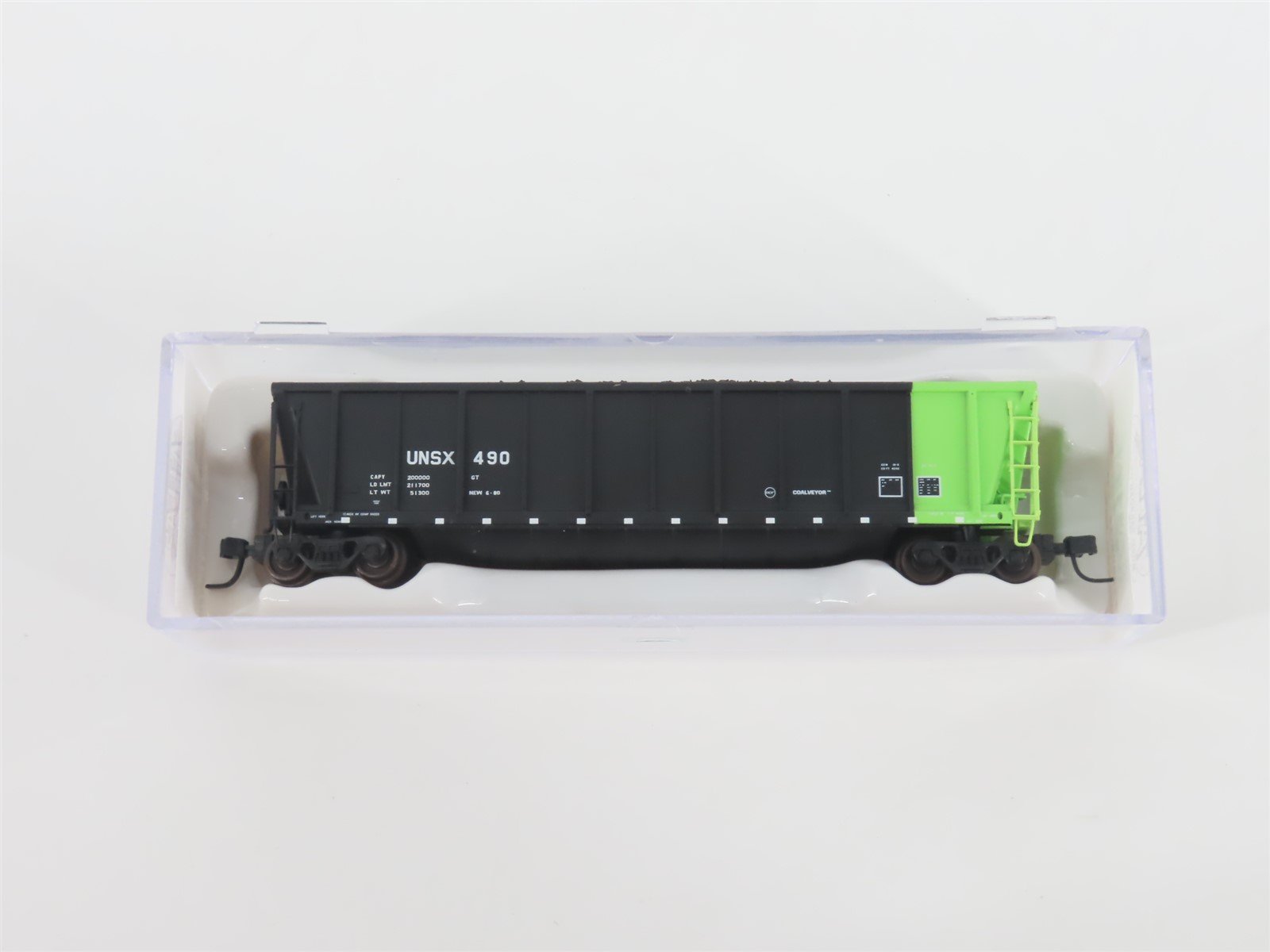 N Scale Atlas 43806-23 UNSX Unitrain Iowa Power & Light Coalveyor #490 w/ Load