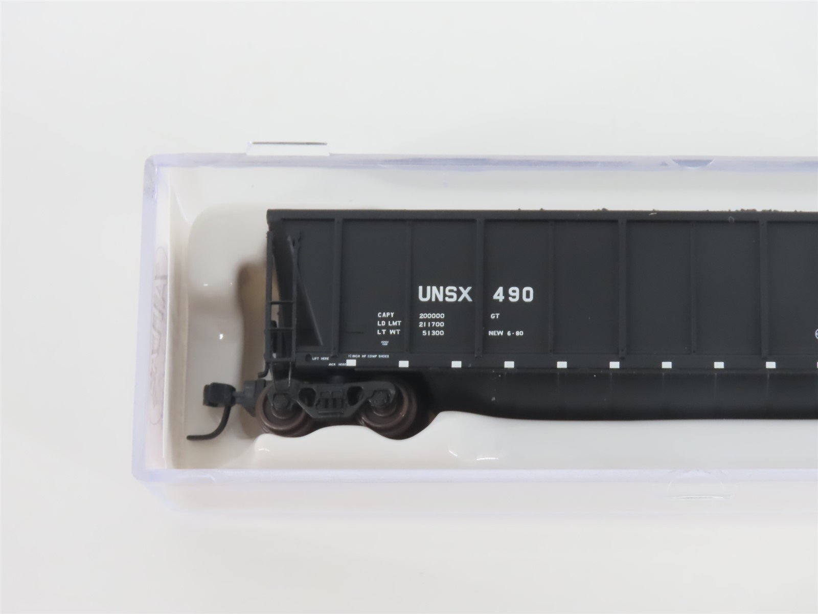 N Scale Atlas 43806-23 UNSX Unitrain Iowa Power & Light Coalveyor #490 w/ Load