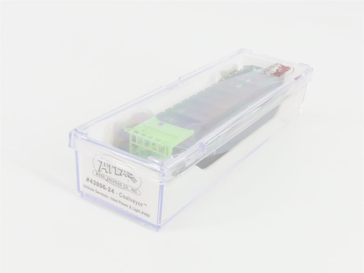 N Scale Atlas 43806-24 UNSX Unitrain Iowa Power &amp; Light Coalveyor #499 w/ Load