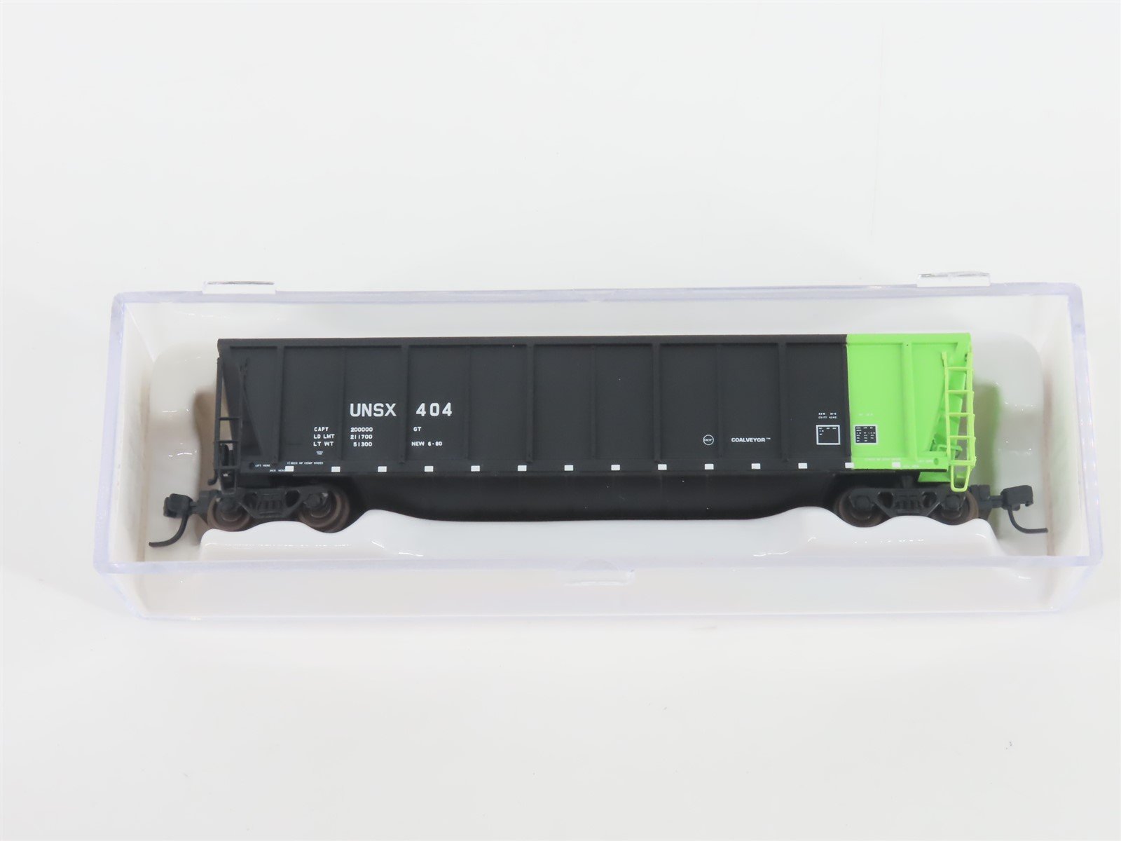 N Scale Atlas 43806-13 UNSX Unitrain Iowa Power & Light Coalveyor #404 w/ Load